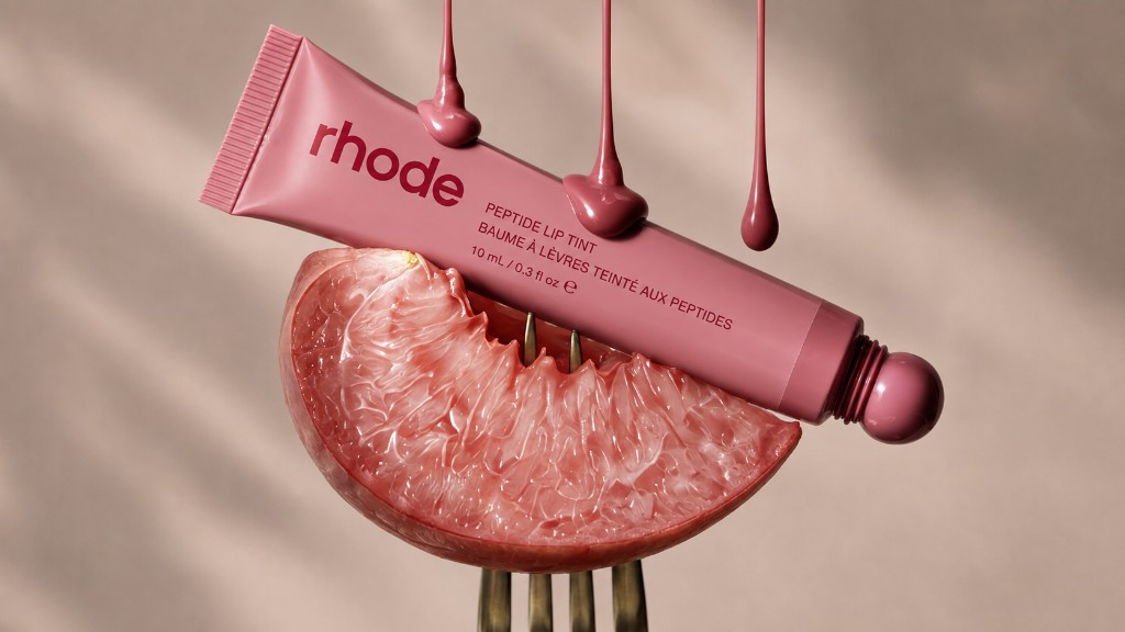 AI beauty product campaign
